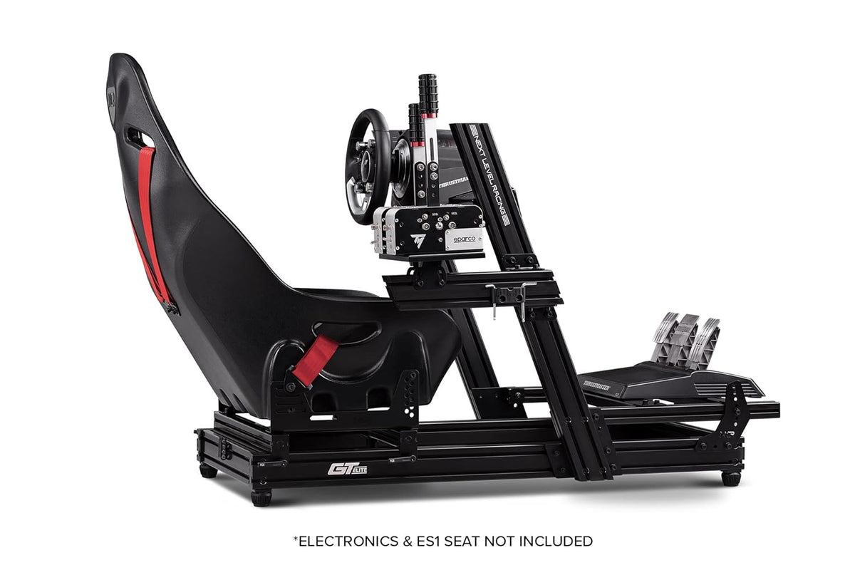 Next Level Racing GTElite Aluminium Simulator Cockpit - Wheel Plate Edition – TechCure India