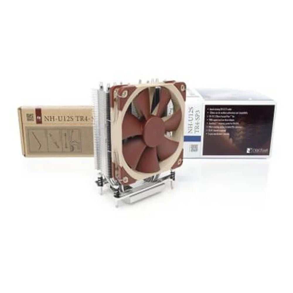NOCTUA NH-U12S TR4-SP3 120mm Single Tower CPU Air Cooler ( Brown ) – TechCure India