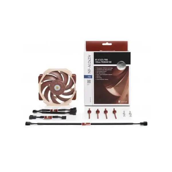 Noctua NF-A12x25R PWM 120mm Cabinet Fan (Single Pack) (NF-A12X25R) – TechCure India