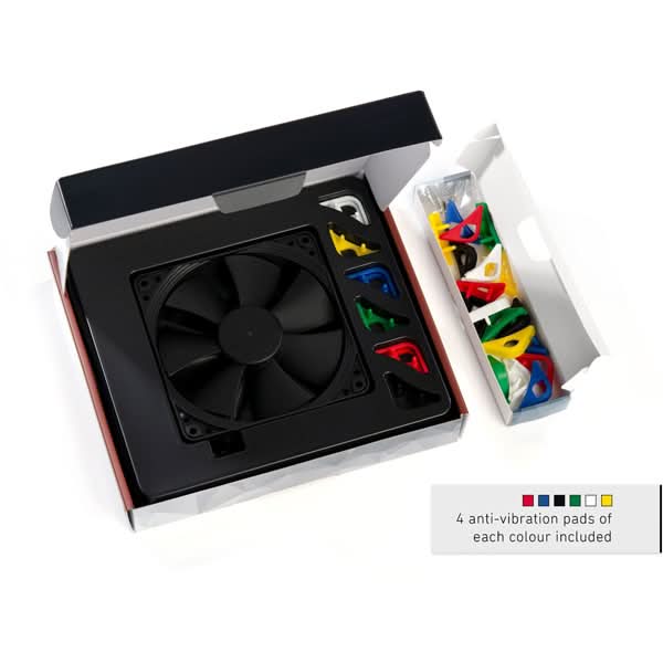 Noctua NF-F12 PWM chromax black swap 120mm Premium Case Fan – photo 5 – TechCure India