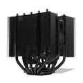 NOCTUA NH-D12L Chromax Black 120mm Dual Tower CPU Air Cooler ( Black ) – TechCure India