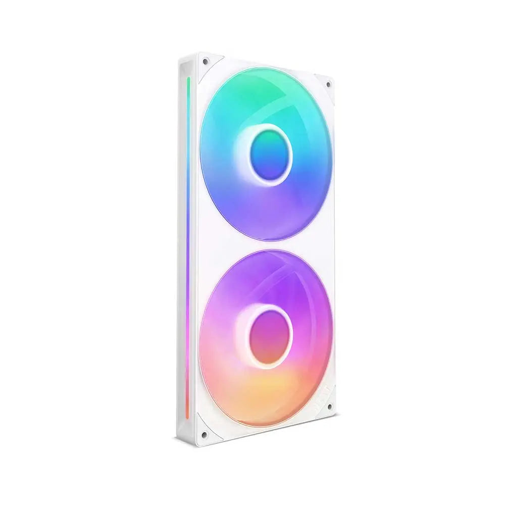 Nzxt F280 Rgb Core 280mm Single-Frame Cabinet Fan Matte White (RF-U28HF-W1) – TechCure India