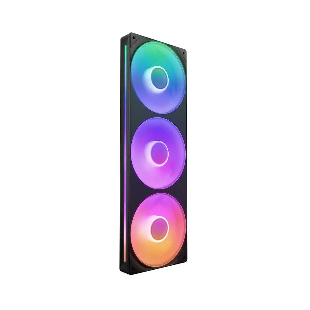 Nzxt F360 Rgb Core 360mm Single-Frame Cabinet Fan Matte Black (RF-U36HF-B1) – TechCure India