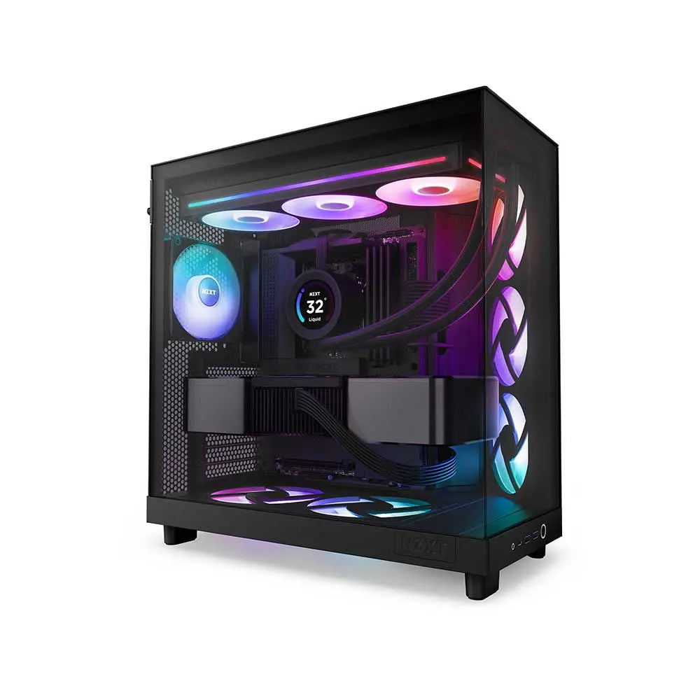 Nzxt F360 Rgb Core 360mm Single-Frame Cabinet Fan Matte Black (RF-U36HF-B1) – TechCure India