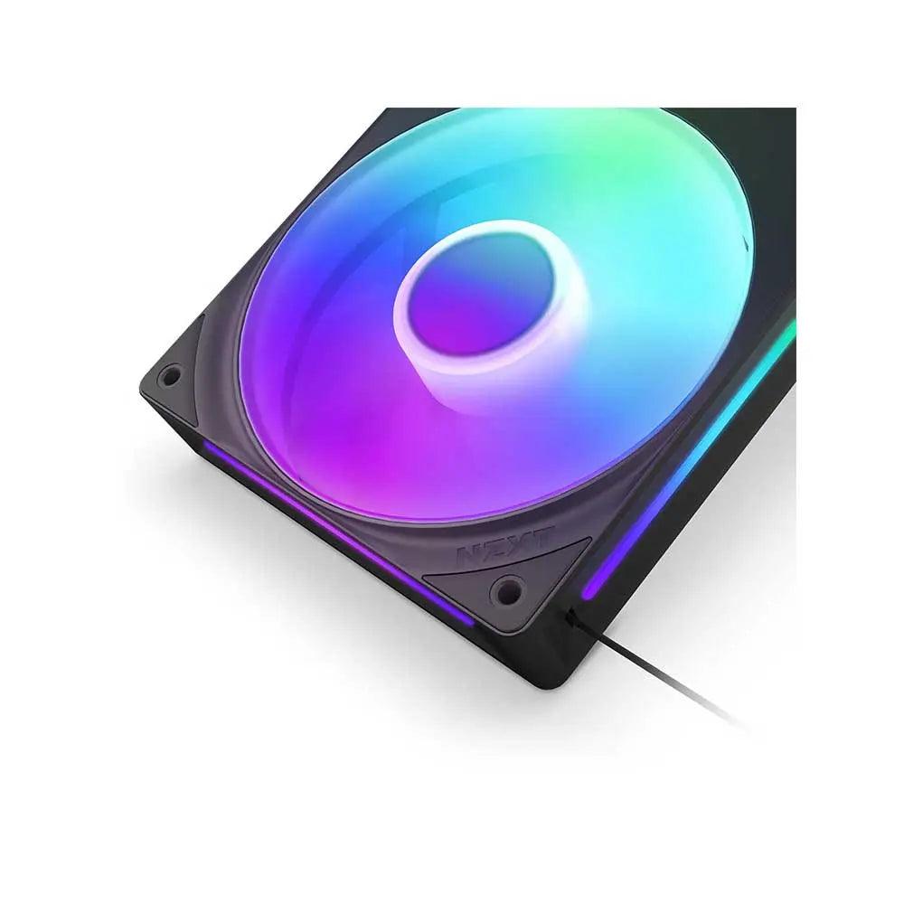 Nzxt F360 Rgb Core 360mm Single-Frame Cabinet Fan Matte Black (RF-U36HF-B1) – TechCure India