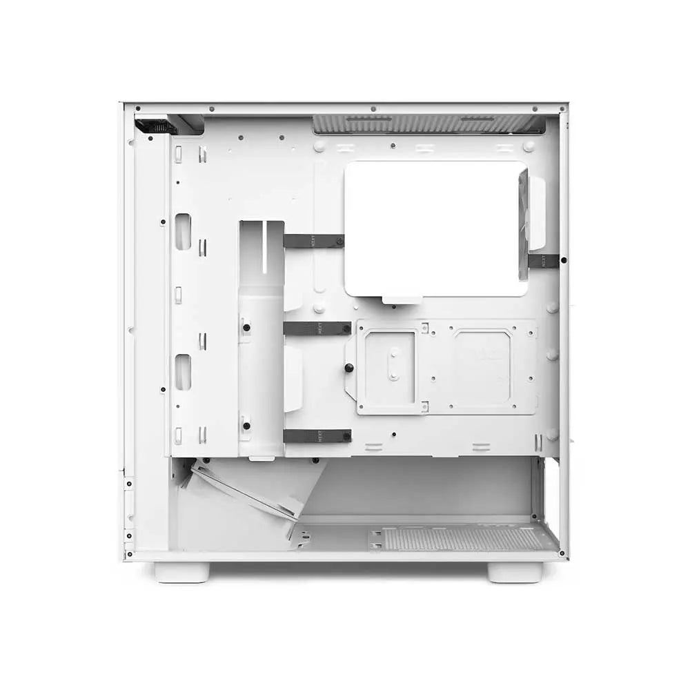 Nzxt H5 Flow Rgb Atx Mid Tower Cabinet (White) (CC-H51FW-R1) – TechCure India