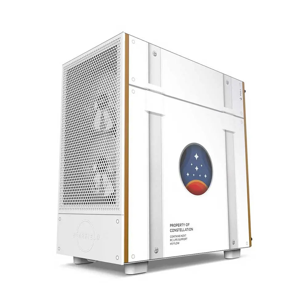 NZXT H5 Flow Starfield Limited Edition Compact Mid Tower Atx Cabinet White (CC-H51FW-SF-FS) – TechCure India