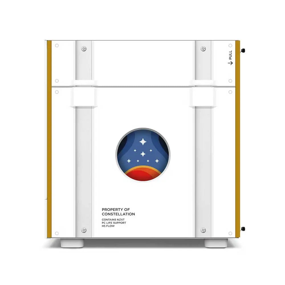 NZXT H5 Flow Starfield Limited Edition Compact Mid Tower Atx Cabinet White (CC-H51FW-SF-FS) – TechCure India