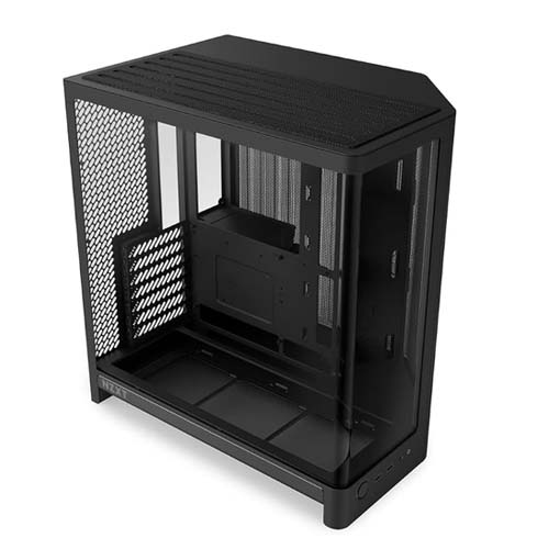 NZXT H6 2026 Black Dual-Chamber Mid-Tower Case CC-H62FB-01 – TechCure India