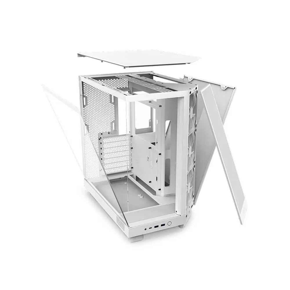 Nzxt H6 Flow Atx Mid Tower Cabinet Matte White (CC-H61FW-01) – TechCure India