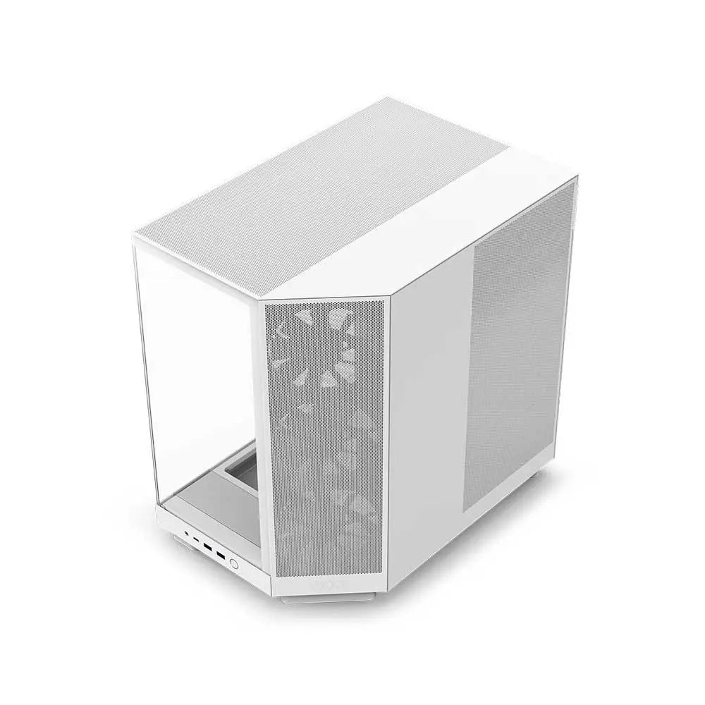 Nzxt H6 Flow Atx Mid Tower Cabinet Matte White (CC-H61FW-01) – TechCure India