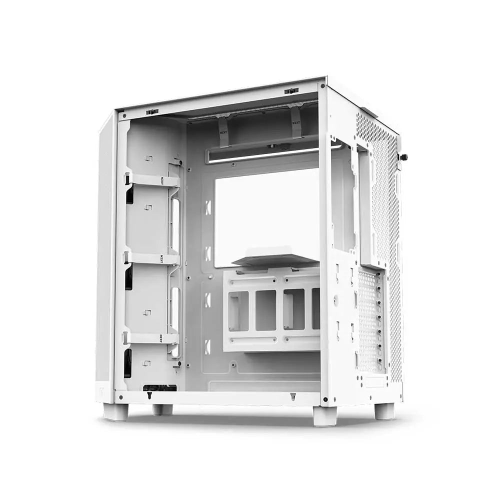 Nzxt H6 Flow Atx Mid Tower Cabinet Matte White (CC-H61FW-01) – TechCure India
