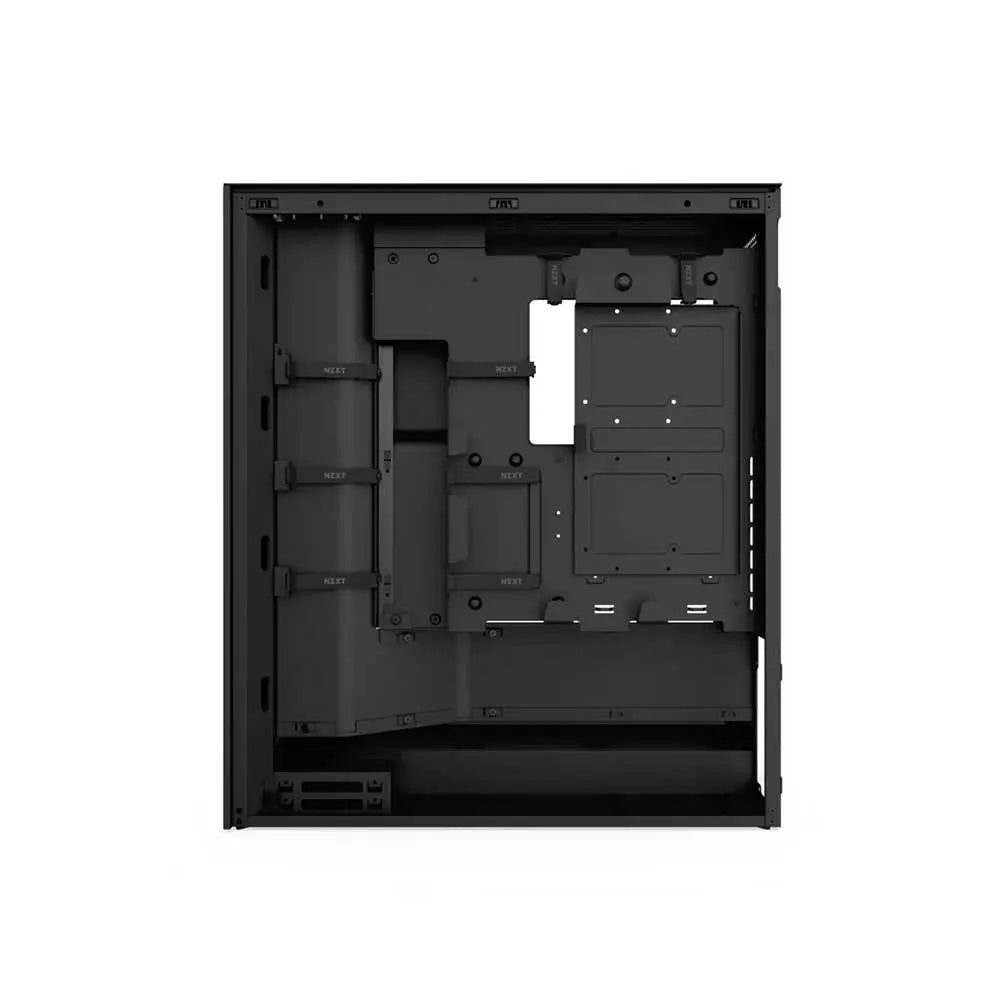 NZXT H7 Flow Mid Tower ATX Airflow Cabinet Matte Black (CM-H72FB-01) – TechCure India