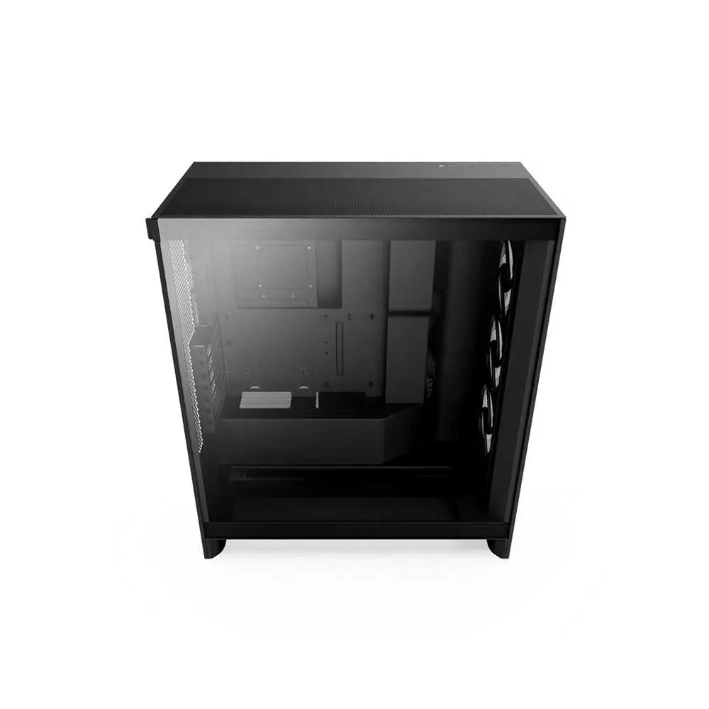 Nzxt H7 Flow Rgb Atx Mid Tower Cabinet Matte Black With Rgb Fans (CM-H72FB-R1) – TechCure India