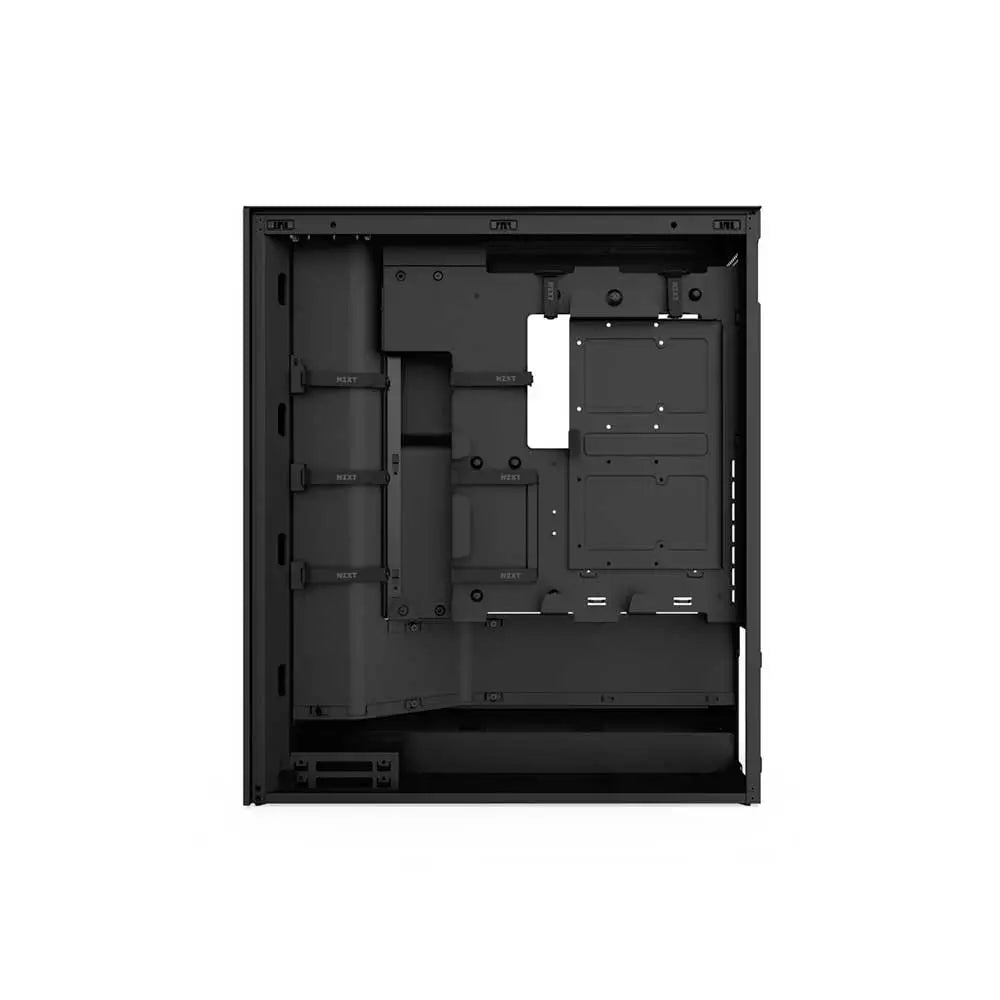 Nzxt H7 Flow Rgb Atx Mid Tower Cabinet Matte Black With Rgb Fans (CM-H72FB-R1) – TechCure India