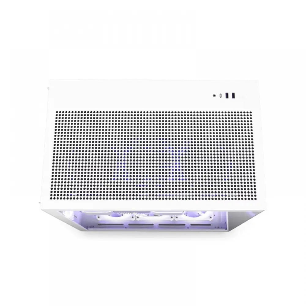 Nzxt H9 Flow Atx Mid Tower Cabinet White (CM-H91FW-01) – TechCure India