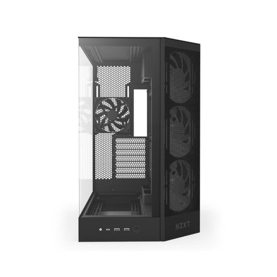 NZXT H9 Flow RGB ATX Mid Tower Cabinet Black (CM-H92FB-R1) – TechCure India