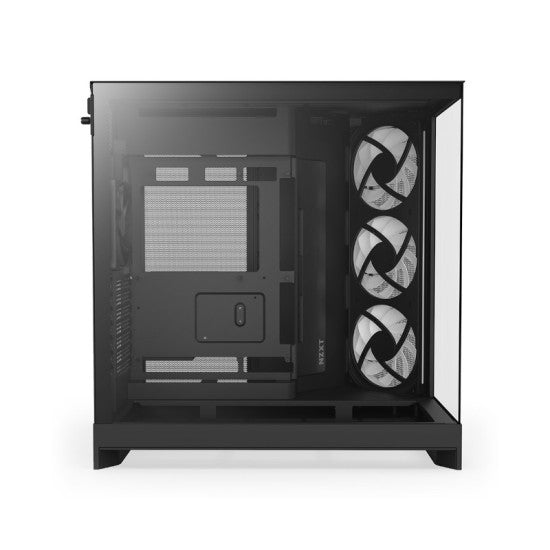 NZXT H9 Flow RGB ATX Mid Tower Cabinet Black (CM-H92FB-R1) – TechCure India