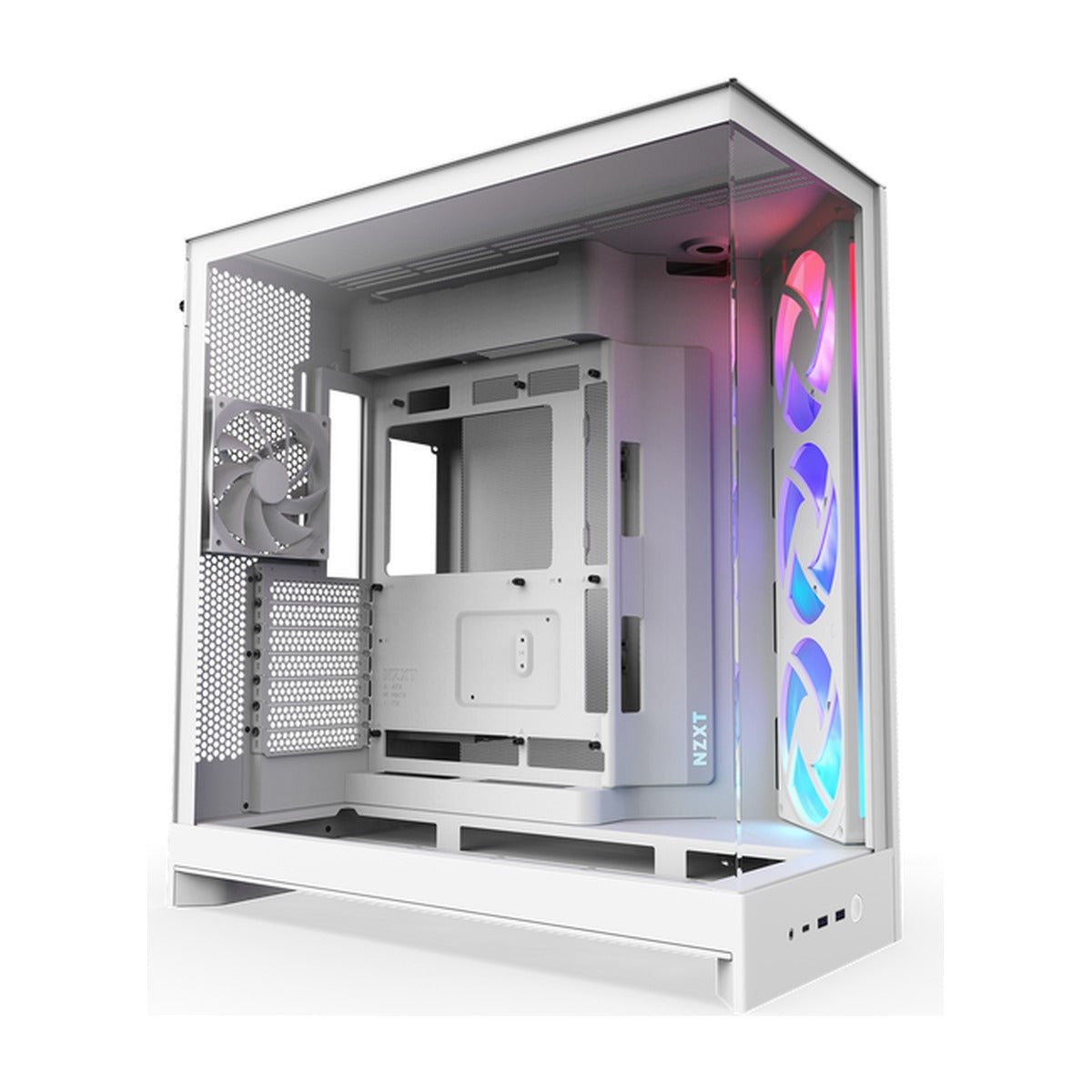 NZXT H9 Flow RGB ATX Mid Tower Cabinet White (CM-H92FW-R1) – photo 5 – TechCure India