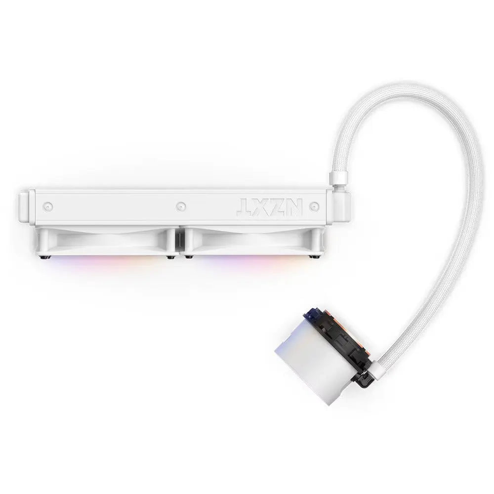 Nzxt Kraken 240 Rgb 240mm Aio Liquid Cooler With Lcd Display (Matte White) (RL-KR240-W1) – TechCure India