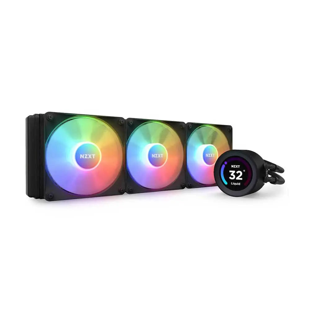 Nzxt Kraken Elite 360 Rgb 360mm Aio Liquid Cooler (Matte Black) (RL-KR36E-B1) – TechCure India