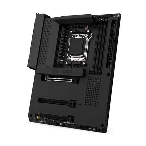 NZXT N7 B650E WiFi AM5 ATX Motherboard (Black) N7-B65XT-B1 – TechCure India