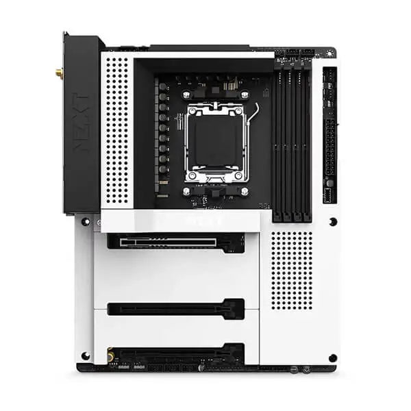 Nzxt N7 B650E Wifi Am5 Atx Motherboard (White) (N7-B65XT-W1) – TechCure India