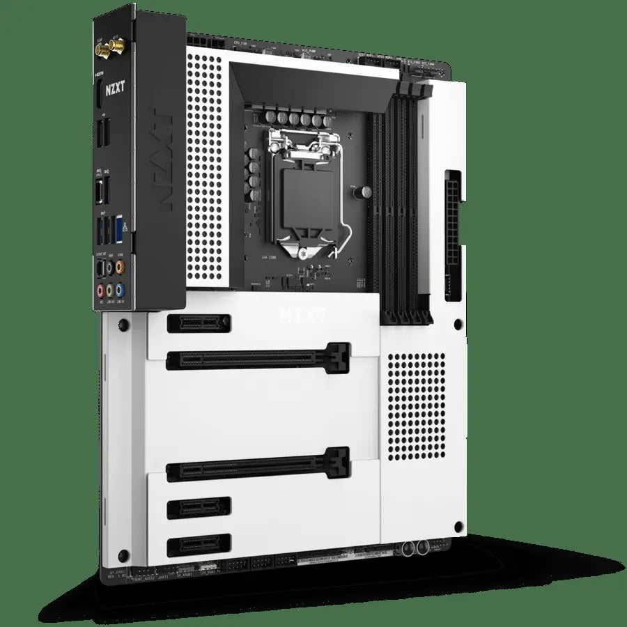 Nzxt N7 Z490 Motherboard (Matte White) – TechCure India
