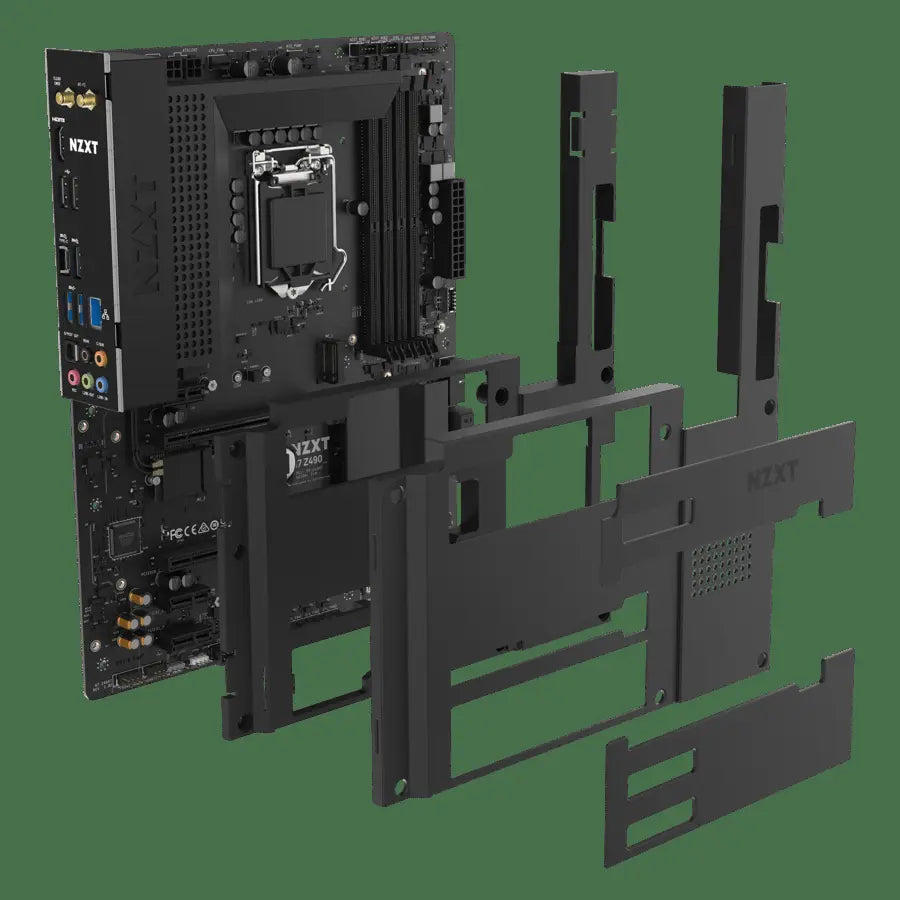 Nzxt N7 Z490 Wi-Fi ATX Motherboard (Matte Black) – TechCure India