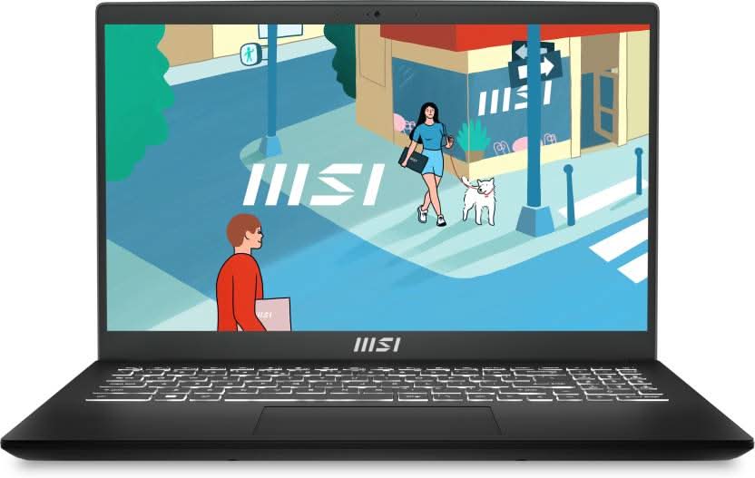MSI MODERN 15 H B13M 224IN INTEL CORE I9 13TH GEN BUSINESS LAPTOP (16GB, 512GB SSD, WINDOWS 11 HOME, 15.6 INCH FULL HD IPS DISPLAY, MS OFFICE 2021, CLASSIC BLACK, 1.9 KG) – TechCure India