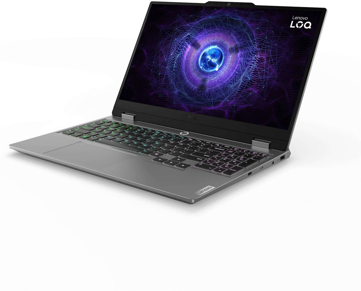 Lenovo LOQ 15IRX9 83DV01FYIN 15.6 Inch FHD Gaming Laptop, Intel Core i7-13645HX, 16GB RAM, 512GB SSD, GeForce RTX 4050 6GB, Windows 11 Home, Microsoft Office 2024, Grey – TechCure India