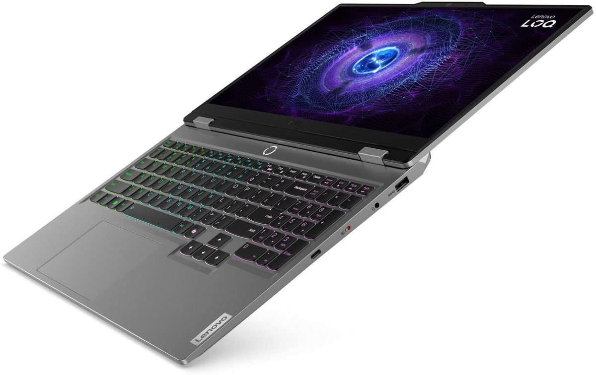 Lenovo LOQ 15IRX9 83DV01FYIN 15.6 Inch FHD Gaming Laptop, Intel Core i7-13645HX, 16GB RAM, 512GB SSD, GeForce RTX 4050 6GB, Windows 11 Home, Microsoft Office 2024, Grey – TechCure India
