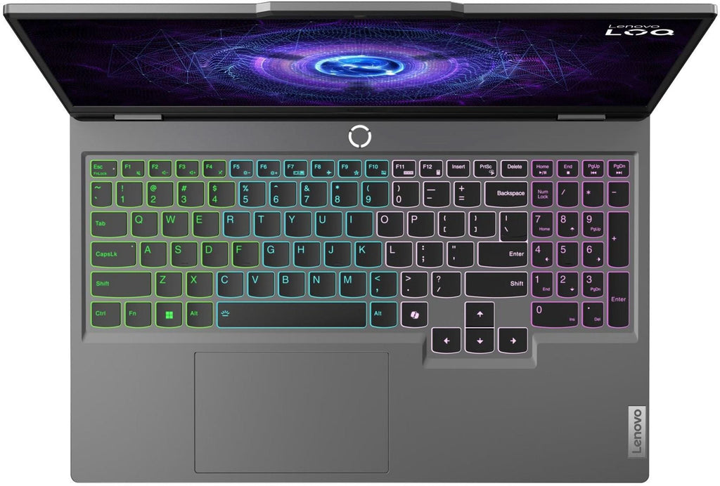 Lenovo LOQ 15IRX9 83DV01FYIN 15.6 Inch FHD Gaming Laptop, Intel Core i7-13645HX, 16GB RAM, 512GB SSD, GeForce RTX 4050 6GB, Windows 11 Home, Microsoft Office 2024, Grey – TechCure India