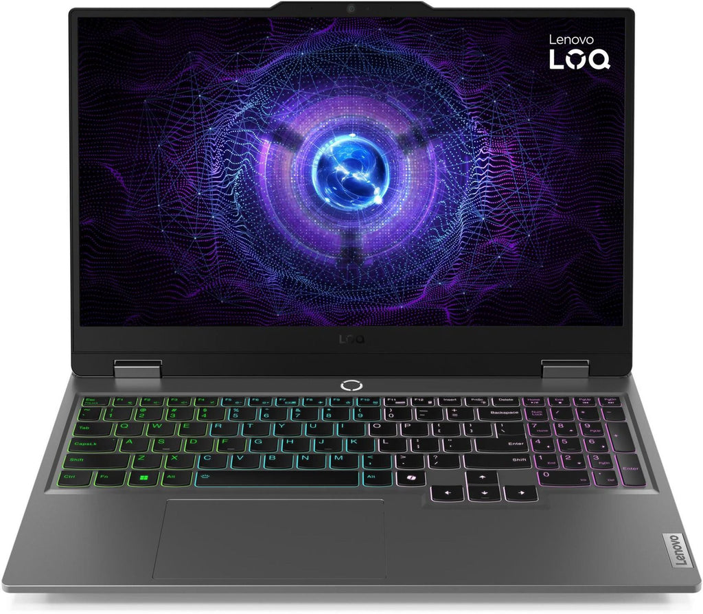 Lenovo LOQ 15IRX9 83DV01FYIN 15.6 Inch FHD Gaming Laptop, Intel Core i7-13645HX, 16GB RAM, 512GB SSD, GeForce RTX 4050 6GB, Windows 11 Home, Microsoft Office 2024, Grey – TechCure India