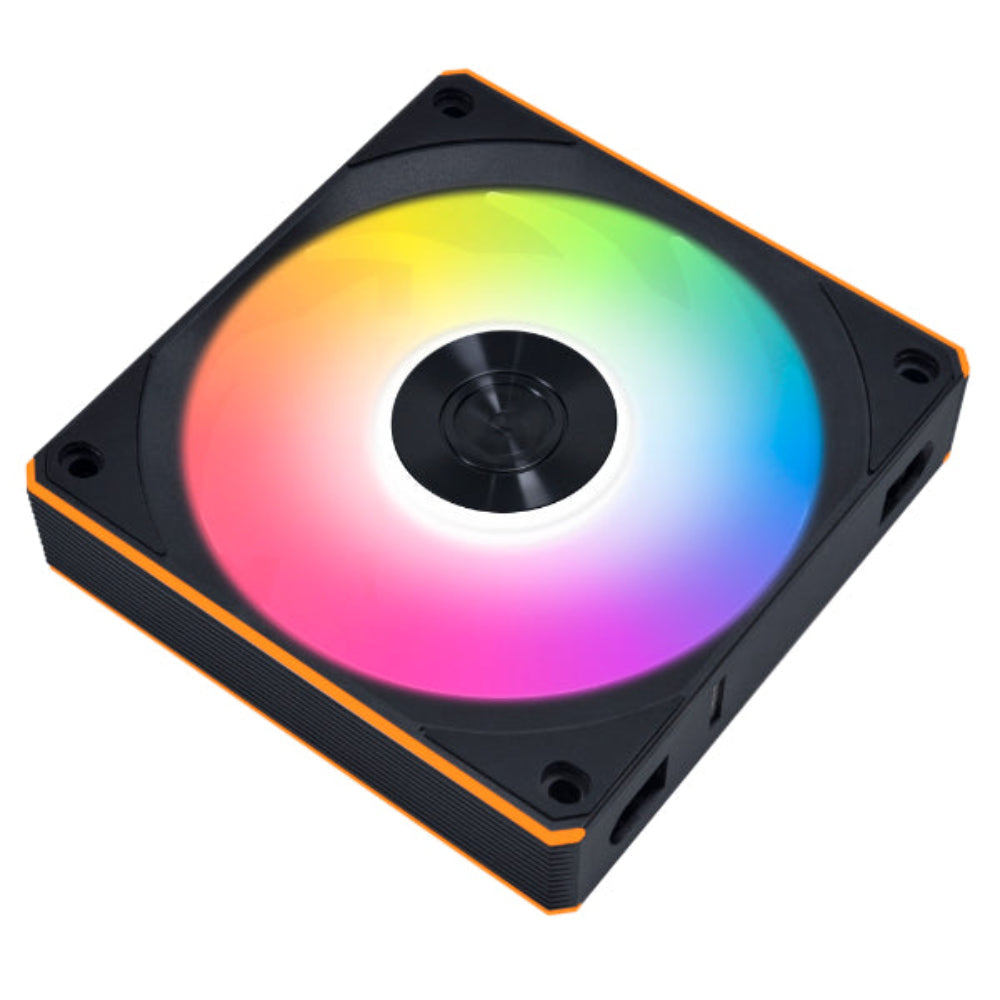 LIAN LI CL120 120mm ARGB Wireless Reverse Blade Cabinet Fan ( Black ) ( Single Pack )