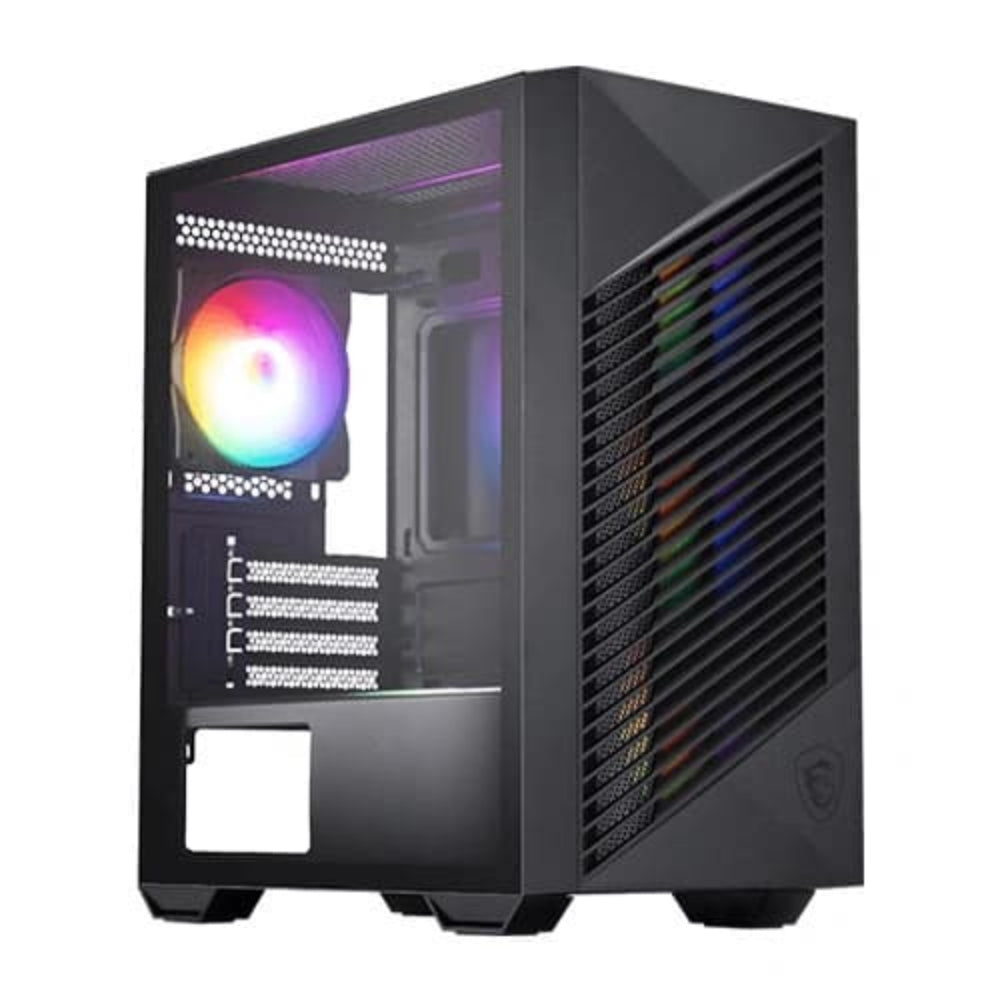 MSI PAG SHIELD M500A ARGB MATX Mini Tower Cabinet ( Black ) – TechCure India