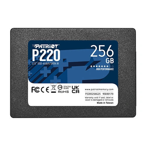 Patriot P220 Internal SSD, 256GB