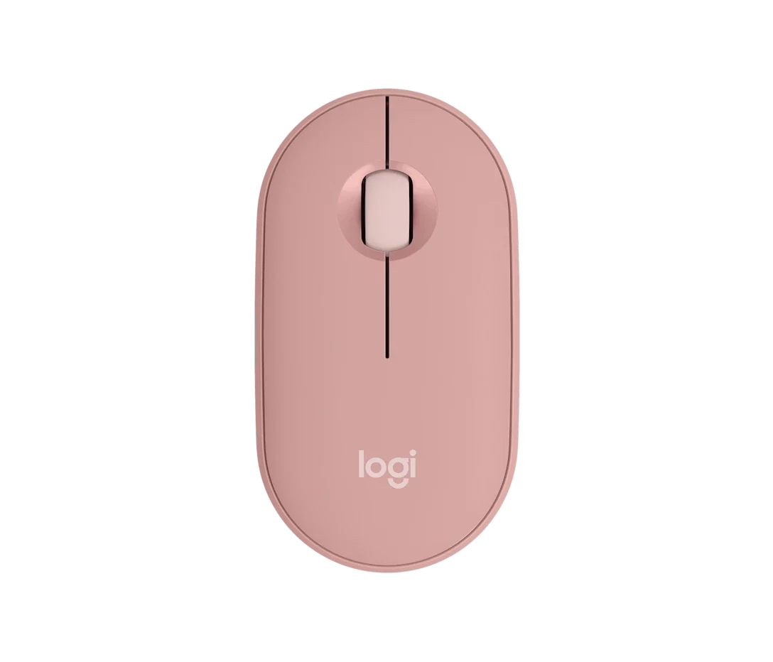 LOGITECH WIRELESS PEBBLE 2 M350S ROSE MOUSE – TechCure India