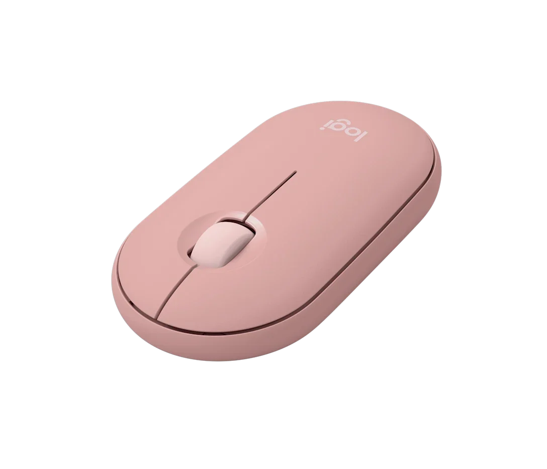 LOGITECH WIRELESS PEBBLE 2 M350S ROSE MOUSE – TechCure India