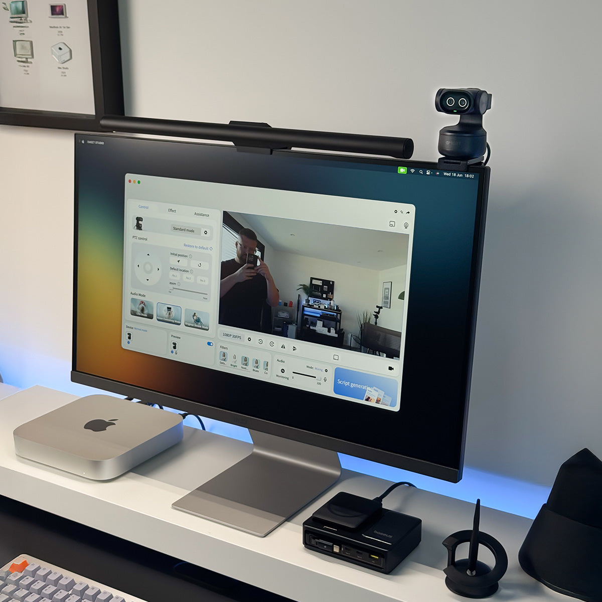 EMEET PIXY Dual-Camera AI PTZ 4K Webcam