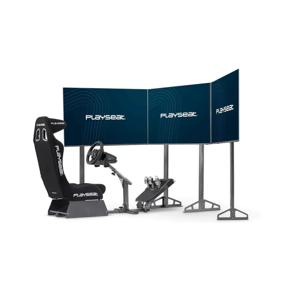 PLAYSEAT TV Stand XL Triple Setup ( Black ) – TechCure India