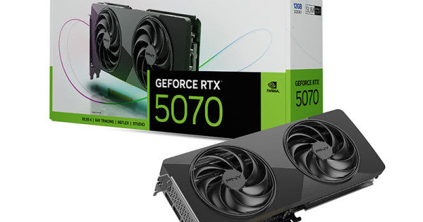 PNY GeForce RTX 5070 Slim OC 12GB GDDR7 – Model VCG507012DFSXPB1-O – TechCure India