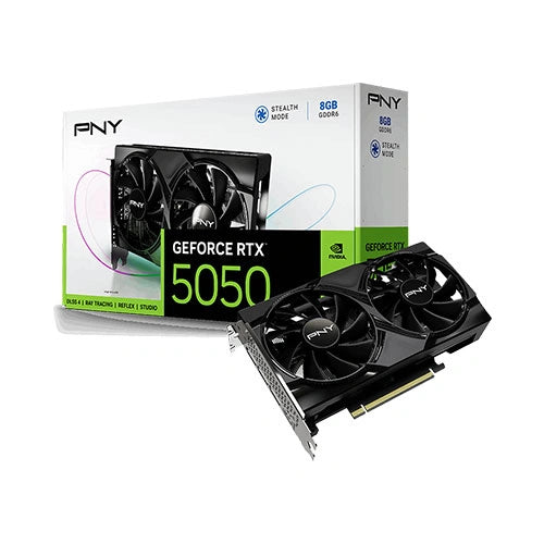 PNY RTX 5050 8GB GDDR6 Graphics Card – Model VCG50508DFXPB1 – TechCure India