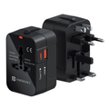 Portronics Juicemate Universal Travel Adapter Black – TechCure India
