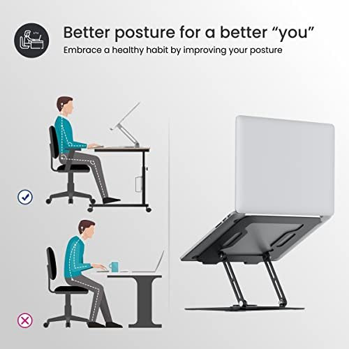 Portronics My Buddy K9 Portable Laptop Stand – TechCure India