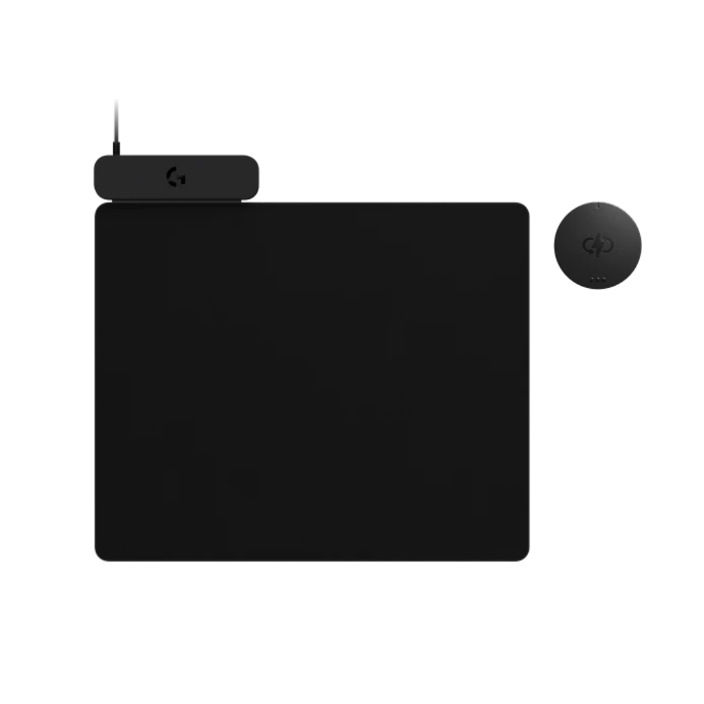 LOGITECH Powerplay 2 Wireless Charging Large Mousepad ( Black ) – TechCure India