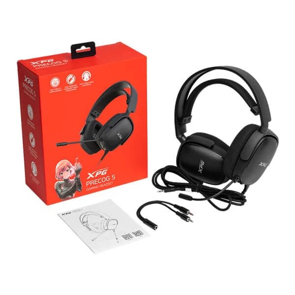 ADATA XPG Precog S Wired 3.5MM Gaming Headphone ( Black ) - 5