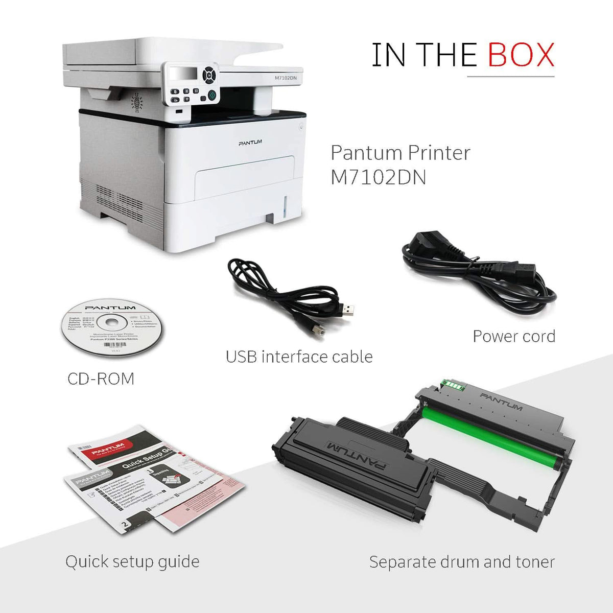 PANTUM M7102DN MULTIFUNCTION PRINTER – TechCure India