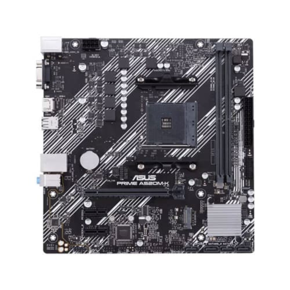 ASUS Prime A520M-K CSM DDR4 AMD Motherboard – TechCure India