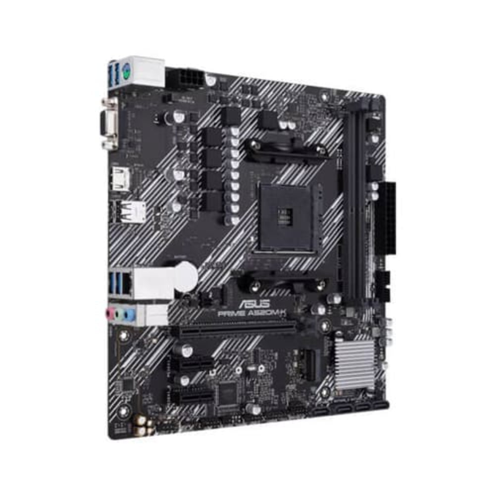 ASUS Prime A520M-K CSM DDR4 AMD Motherboard – TechCure India